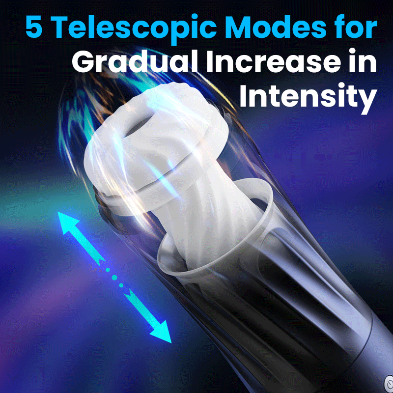 Dreamer -  Glans and corona stimulation 3 Rotating 5 Thrusting 5 Vibrating Heating Male Stroker