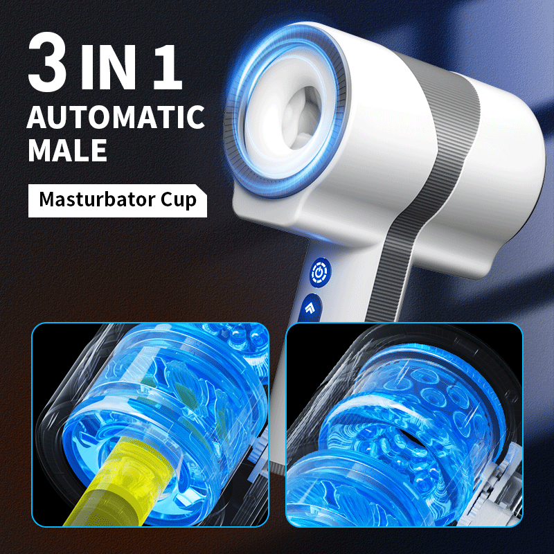 【Savage Spin-Thrust】Raiden - Telescopic Rotation Masturbation Cup