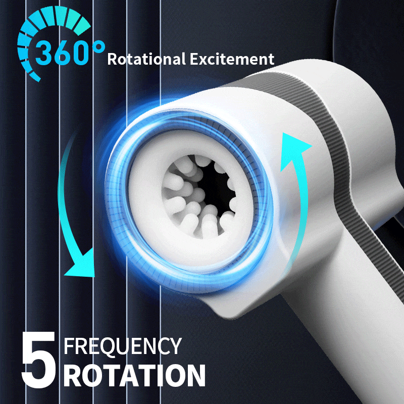 【Savage Spin-Thrust】Raiden - Telescopic Rotation Masturbation Cup