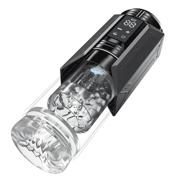 King - 100% Waterproof 4 IN 1 Automatic Masturbation Cup for Men