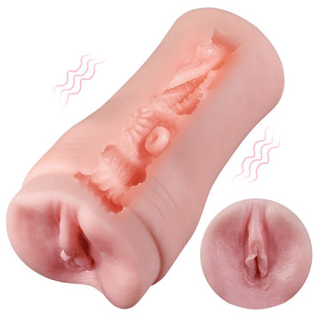 Thrill - 10 Vibrations  7 Frequencies  3 Intensities  Simulated Masturbator   Male Sex Toy