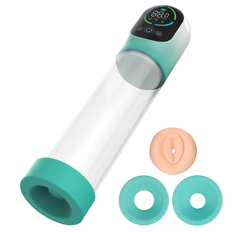 GigaGrow- Acmejoy 5 ตัวดูดและการบีบอัดอากาศด้วยมือ 2-in-1 สำหรับรักษาอาการหย่อนสมรรถภาพทางเพศ ปั๊มเพิ่มขนาดอวัยวะเพศชาย