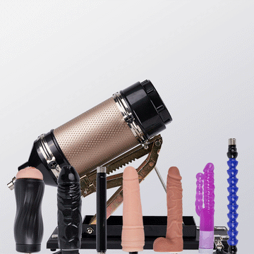 Acmejoy - เครื่องช่วยสำเร็จความใคร่ Dildo Sex Masturbation Machine รุ่น Iron Titan 400 สโตรก/นาที พร้อมอุปกรณ์เสริม 5 IN 1