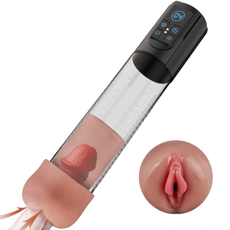 AcmeJoy เครื่องปั๊มเพิ่มขนาดอวัยวะเพศชาย 3-in-1 ดีไซน์ 3 แรงดูดอัตโนมัติ