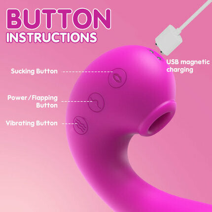 Nimue - TRIPLE AROUSAL Clitoral Sucking 5 Licking 10 Vibrating Vibrator