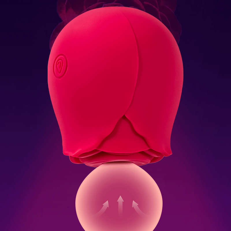 AcmeJoy 7 Suction Oral Sex Rose Clitoral Stimulator Vibrator