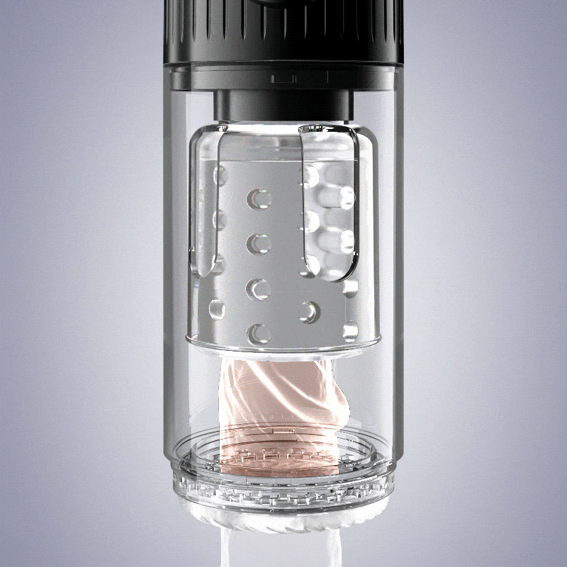 Aisia-4 อุปกรณ์ช่วยสำเร็จความใคร่ชายระบบดูด 5 หมุน 3 ใน 1