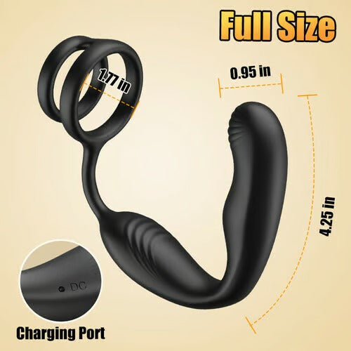 Leonard - Leonard-360° Rotating Vibrating Wearable Prostate Massager