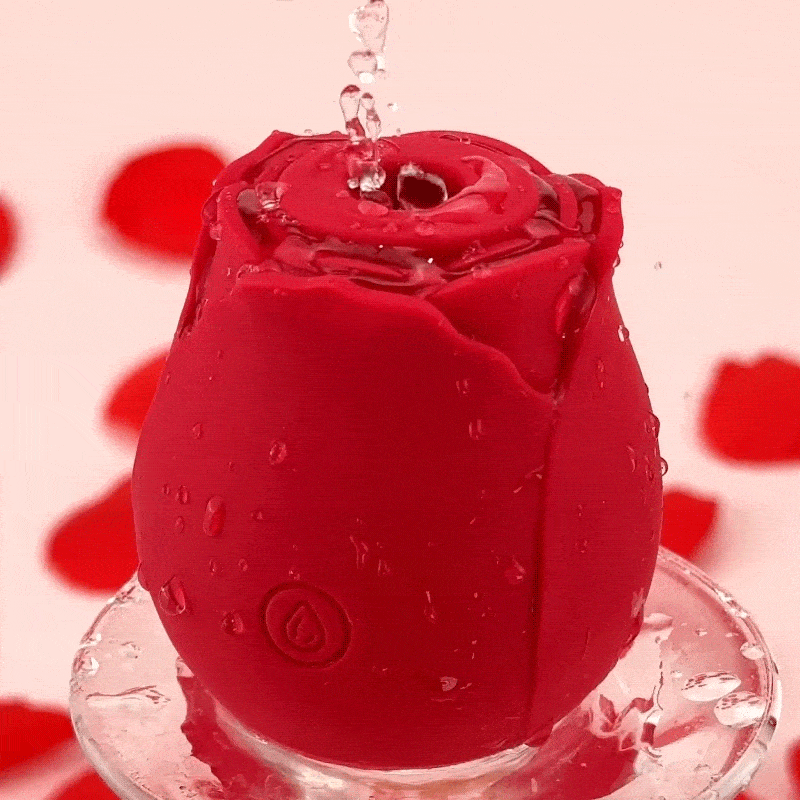 AcmeJoy 7 Suction Oral Sex Rose Clitoral Stimulator Vibrator