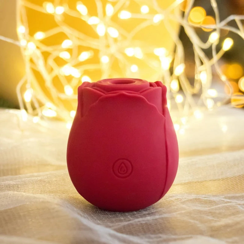 AcmeJoy 7 Suction Oral Sex Rose Clitoral Stimulator Vibrator