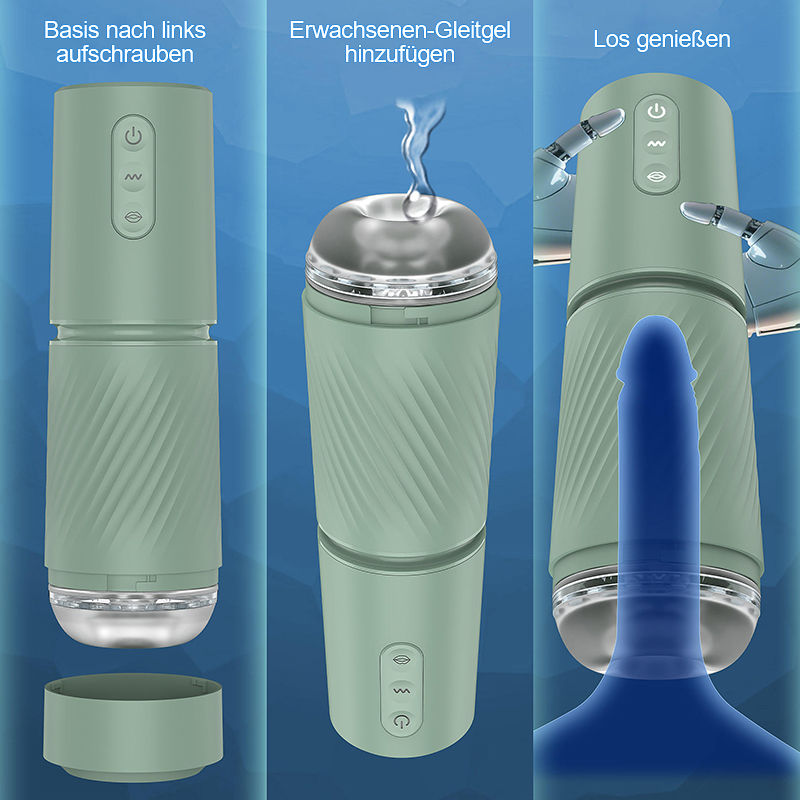 Abyss - 10 Suction & 10 Vibration Vacuum Penis Pump Enlargement Pump Male Masturbator