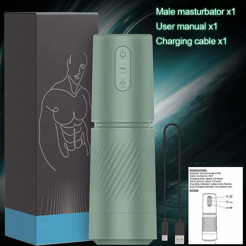Abyss - 10 Suction & 10 Vibration Vacuum Penis Pump Enlargement Pump Male Masturbator