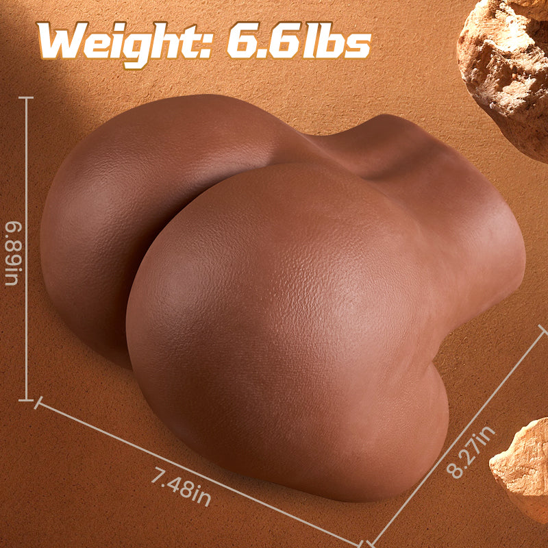 Lara - 6.6 ปอนด์ ก้นพยาบาลกลมมนและหอมหวานแบบสองช่องทาง อุปกรณ์สำเร็จความใคร่ชายแบบสมจริง
