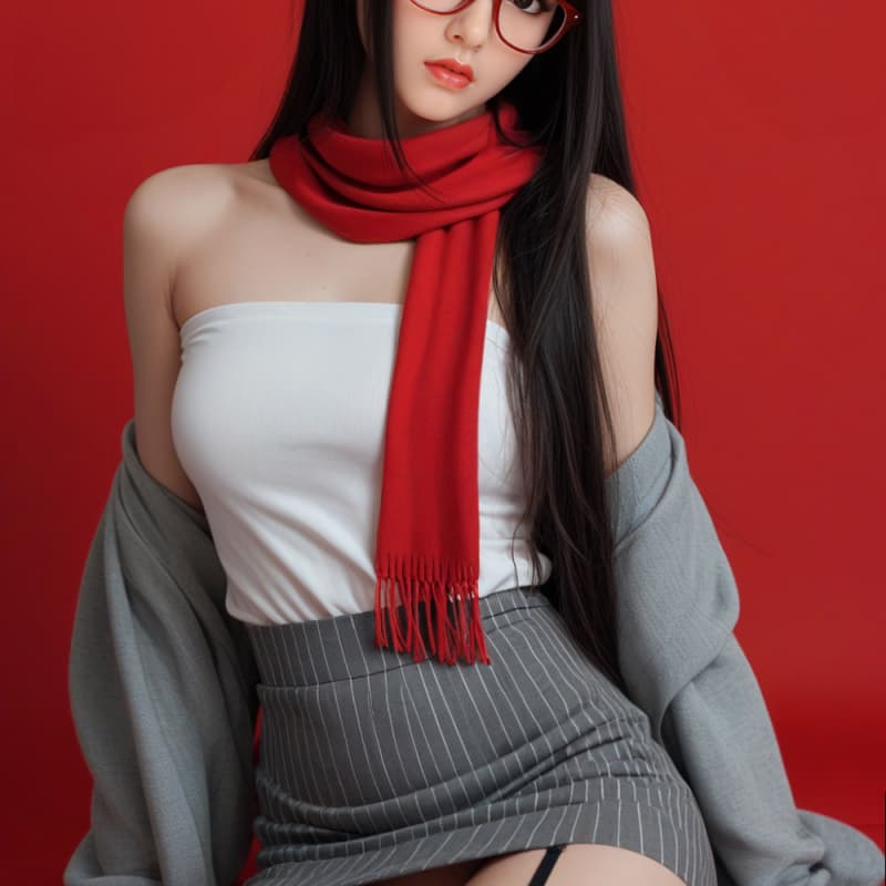 เดซี่ - สูง 160 ซม. หนัก 63.9 ปอนด์ สวยขี้เล่น อกเล็ก ตุ๊กตายางขนาดกะทัดรัดเสมือนจริง