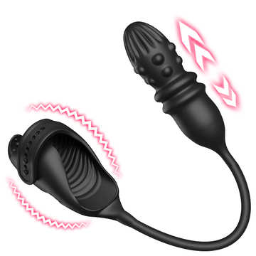 Arthur - Thrusting & Vibrating Glans Trainer for Intense Penis and Anal Stimulation