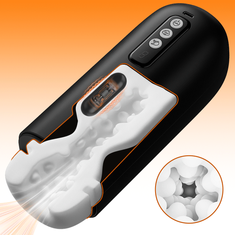 【การรีดนมที่ไม่มีที่สิ้นสุด】Sophia – เครื่องช่วยสำเร็จความใคร่ชายแบบอัตโนมัติ 3 มิติเหมือนจริง 8 ระบบสั่นและดูด ถือง่าย