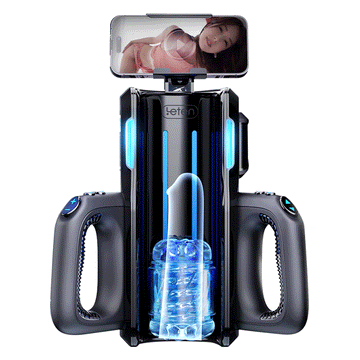 Leten - Interactive Transparent Stroker 10 ระดับการสอดใส่, ลึก 4.72 นิ้ว และเสียงครวญครางเสมือนจริง