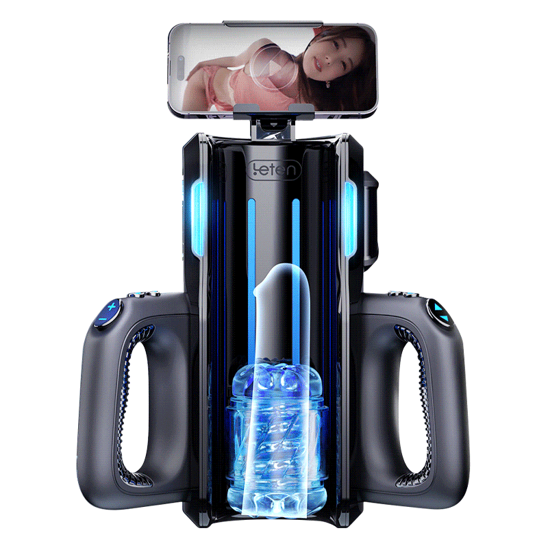 Leten - Interactive Transparent Stroker 10 ระดับการสอดใส่, ลึก 4.72 นิ้ว และเสียงครวญครางเสมือนจริง