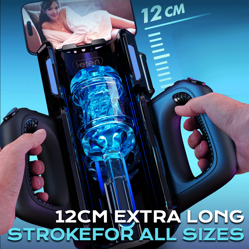 Leten - Interactive Transparent Stroker 10 ระดับการสอดใส่, ลึก 4.72 นิ้ว และเสียงครวญครางเสมือนจริง