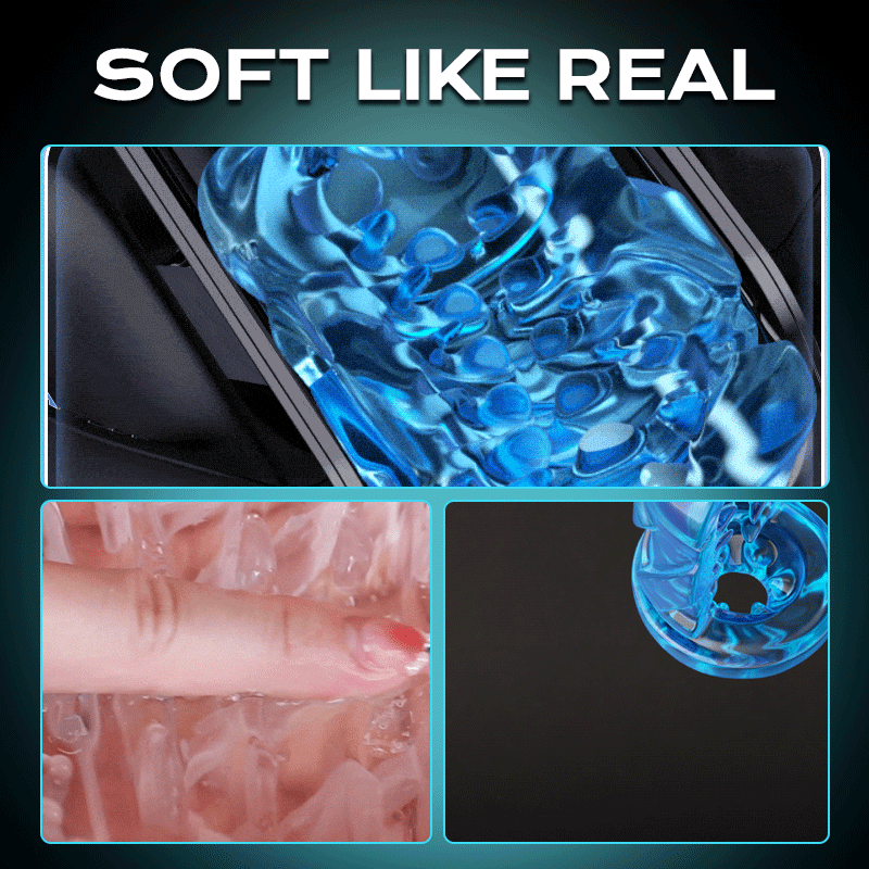Leten - Interactive Transparent Stroker 10 ระดับการสอดใส่, ลึก 4.72 นิ้ว และเสียงครวญครางเสมือนจริง