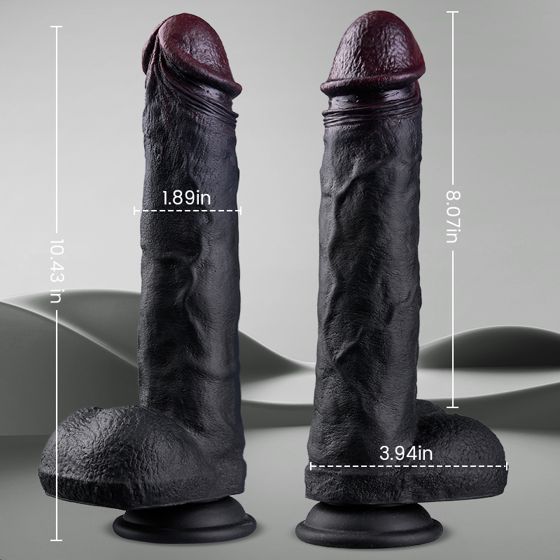 Maurice - 3 Thrusting 9 Vibration Heating Big Brown Dildo Tattooed Men