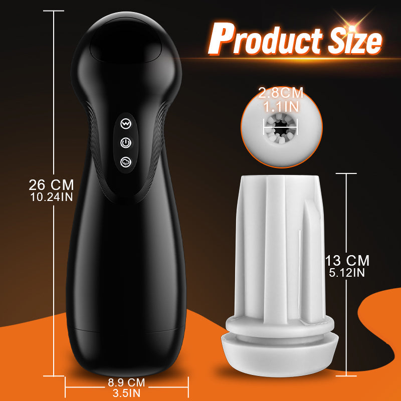 SolaceX - Intense Suction & Vibration Pleasure Male Stroker Masturbator