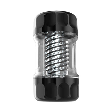 Acmejoy - Galaku  Manual Spiral Suction Male Stroker with Textured Sleeve