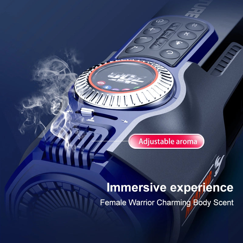 Leten - Smart Thrusting & Heating Masturbator with 490 Stimulation Modes, 39 Cylinders, JAV Moan Sound & LED Display