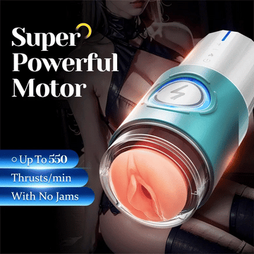 Leten - ThermoPod Pro - Infrared Heated Thrusting Male Masturbator 550 Thrusts/min Automatic  Realistic Warming Stroker