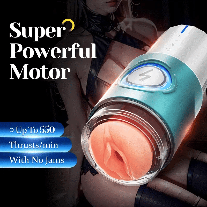 Leten - ThermoPod Pro - Infrared Heated Thrusting Male Masturbator 550 Thrusts/min Automatic  Realistic Warming Stroker